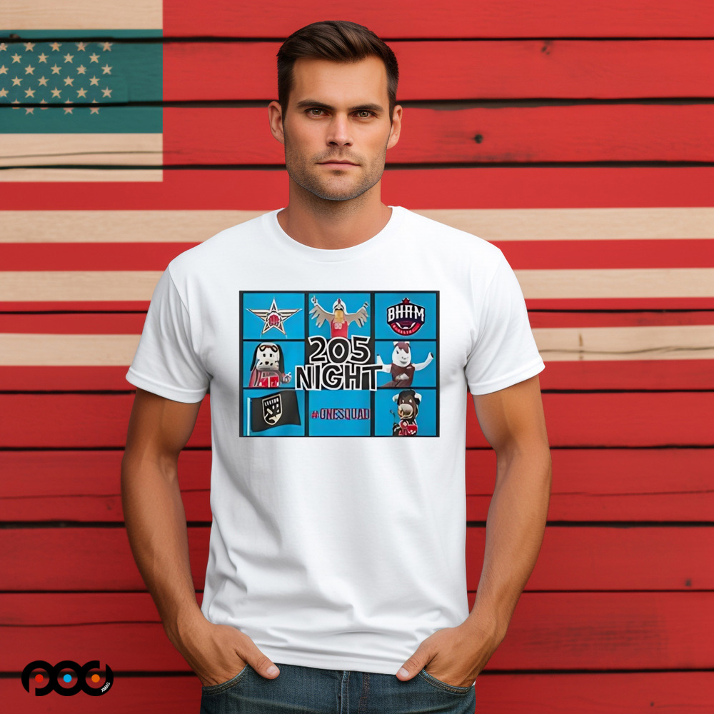 Birmingham Squadron 205 night OneSquad shirt