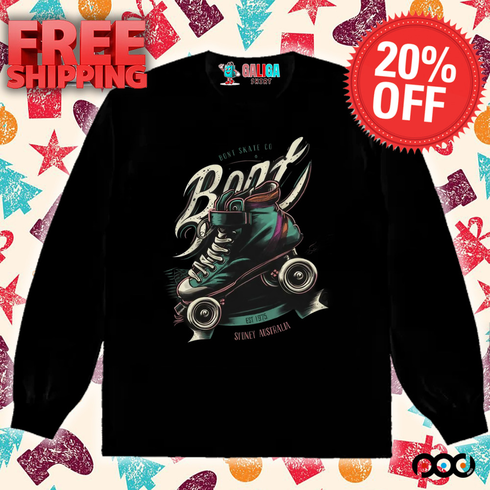Bont skates est 1975 sydney australia shirt