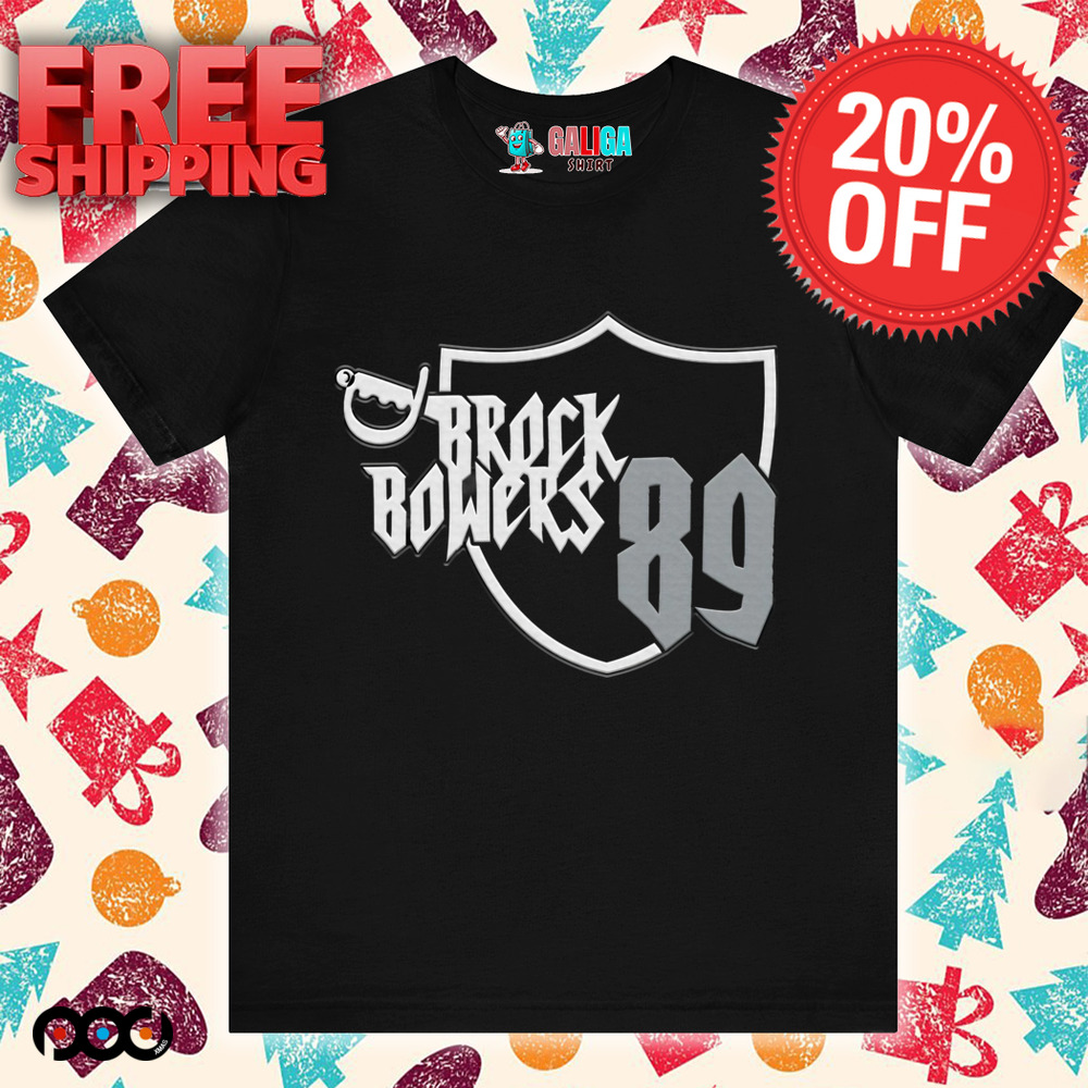 Brock Bowers Number Team 89 SHIRT