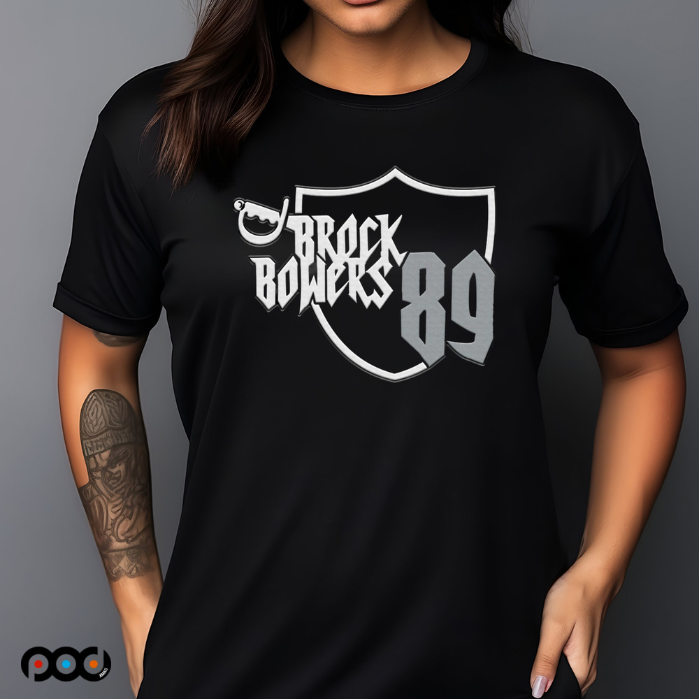 Brock Bowers Number Team 89 SHIRT