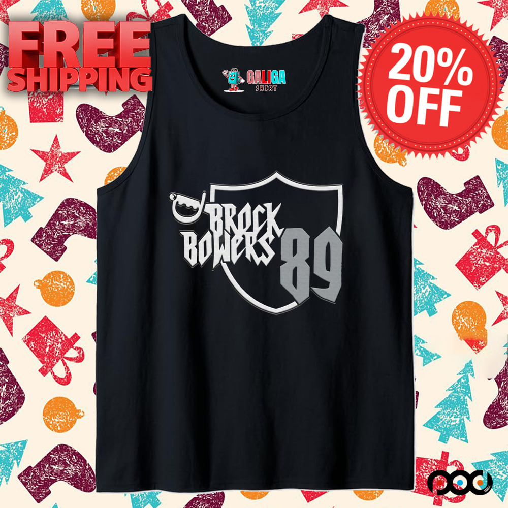 Brock Bowers Number Team 89 SHIRT