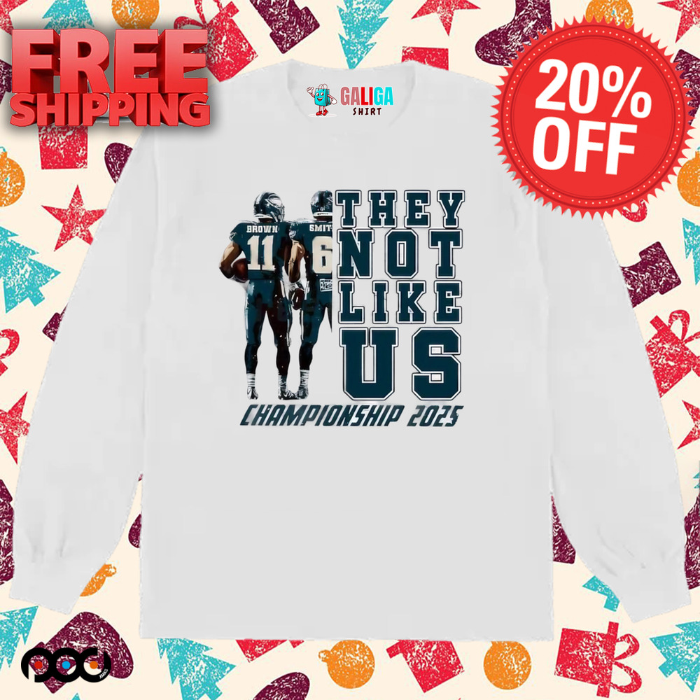 Brown Smith They Not Like Us Championship 2025 shirt