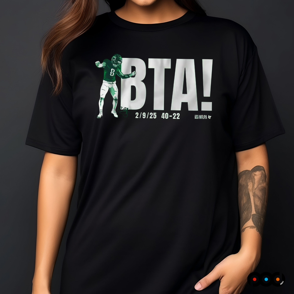 C.J. Gardner-Johnson Philadelphia Eagles BTA 2.9.25 40-22 shirt