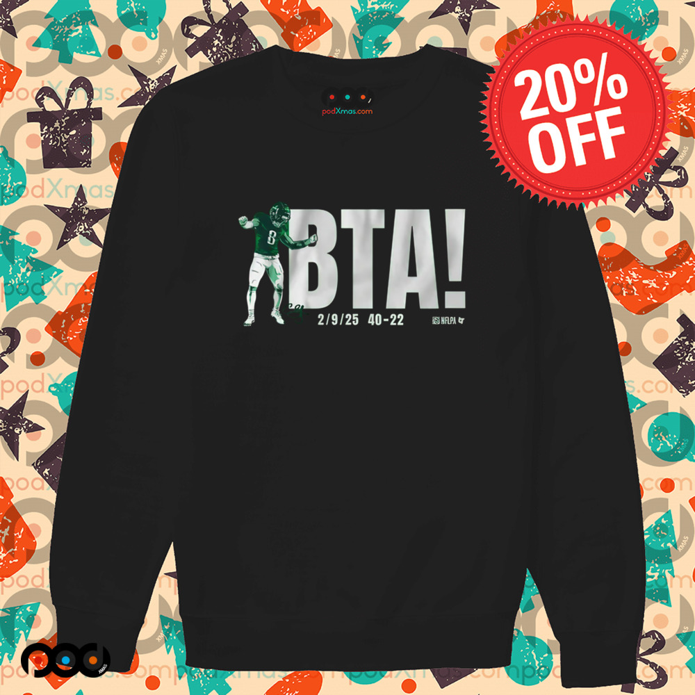 C.J. Gardner-Johnson Philadelphia Eagles BTA 2.9.25 40-22 shirt