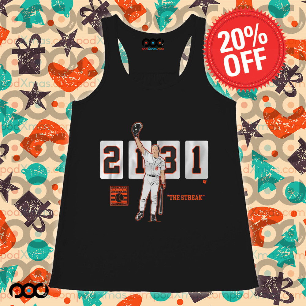 Cal Ripken Jr 2131 The Streak Baltimore Orioles caricature shirt