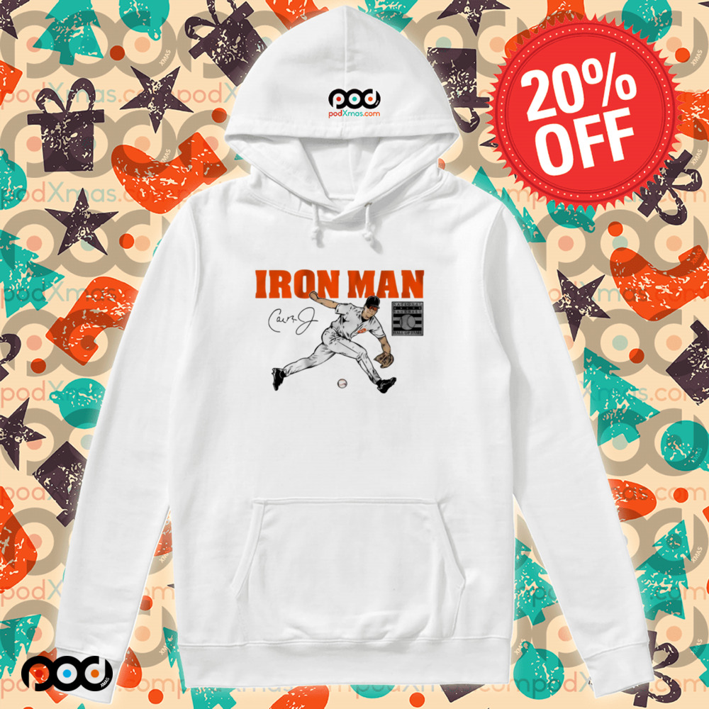 Cal Ripken Jr Baltimore Orioles Iron Man signature shirt