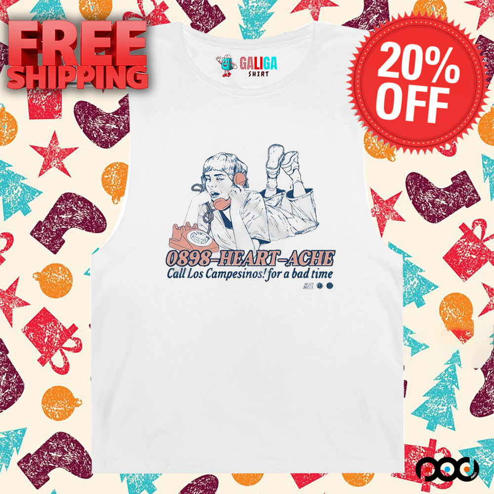 Call Los Campesinos 0898 heart ache Call Los Campesinos For A Bad Time shirt