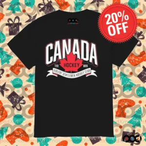 Canada Hockey Glowing Hearts Violent Gentlemen Hockey Club Shirt