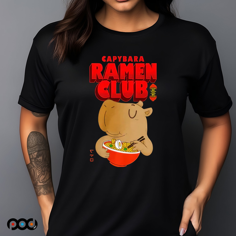 Capybara Ramen Club Shirt