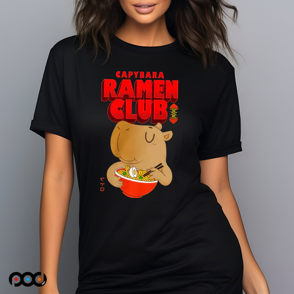 Capybara Ramen Club Shirt