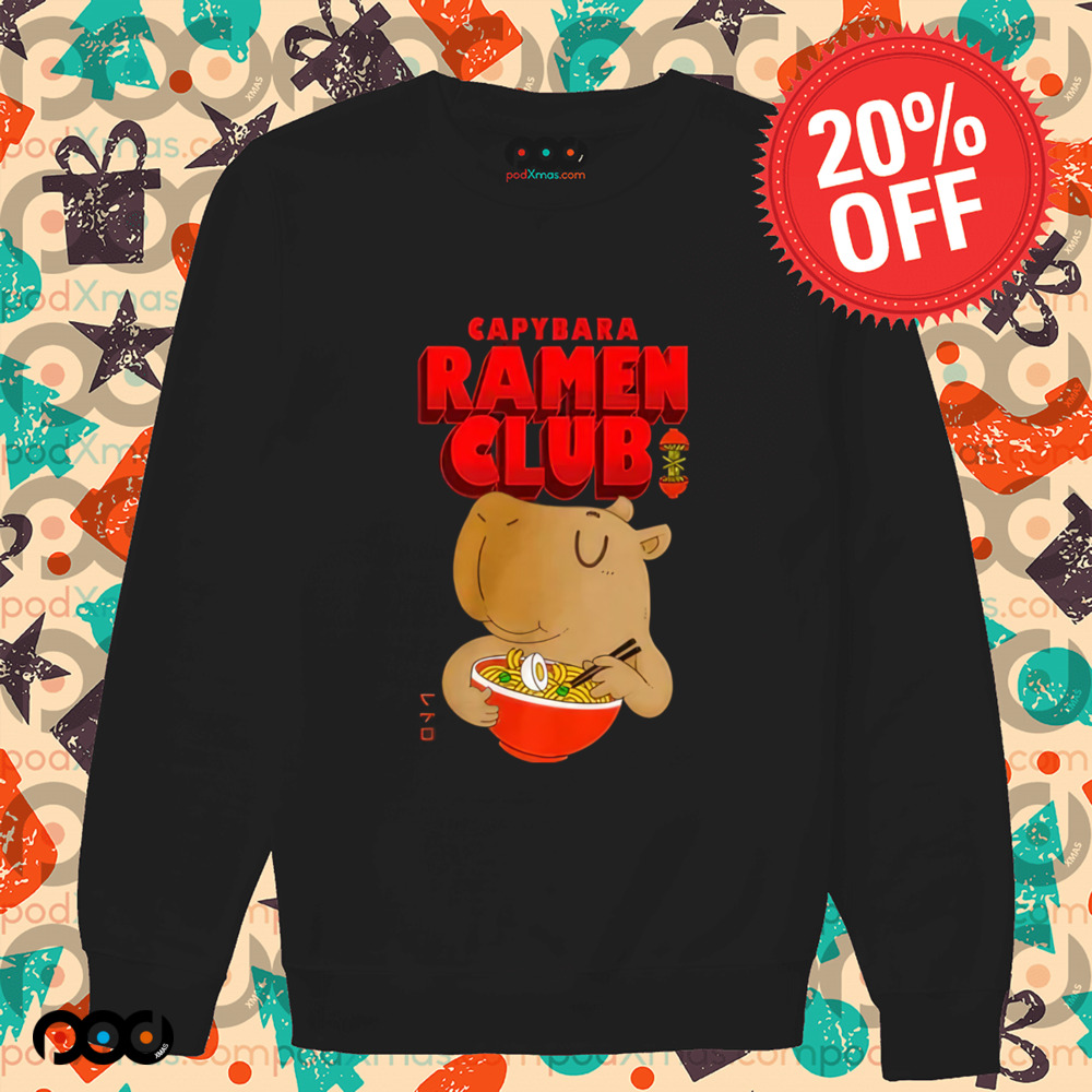Capybara Ramen Club Shirt