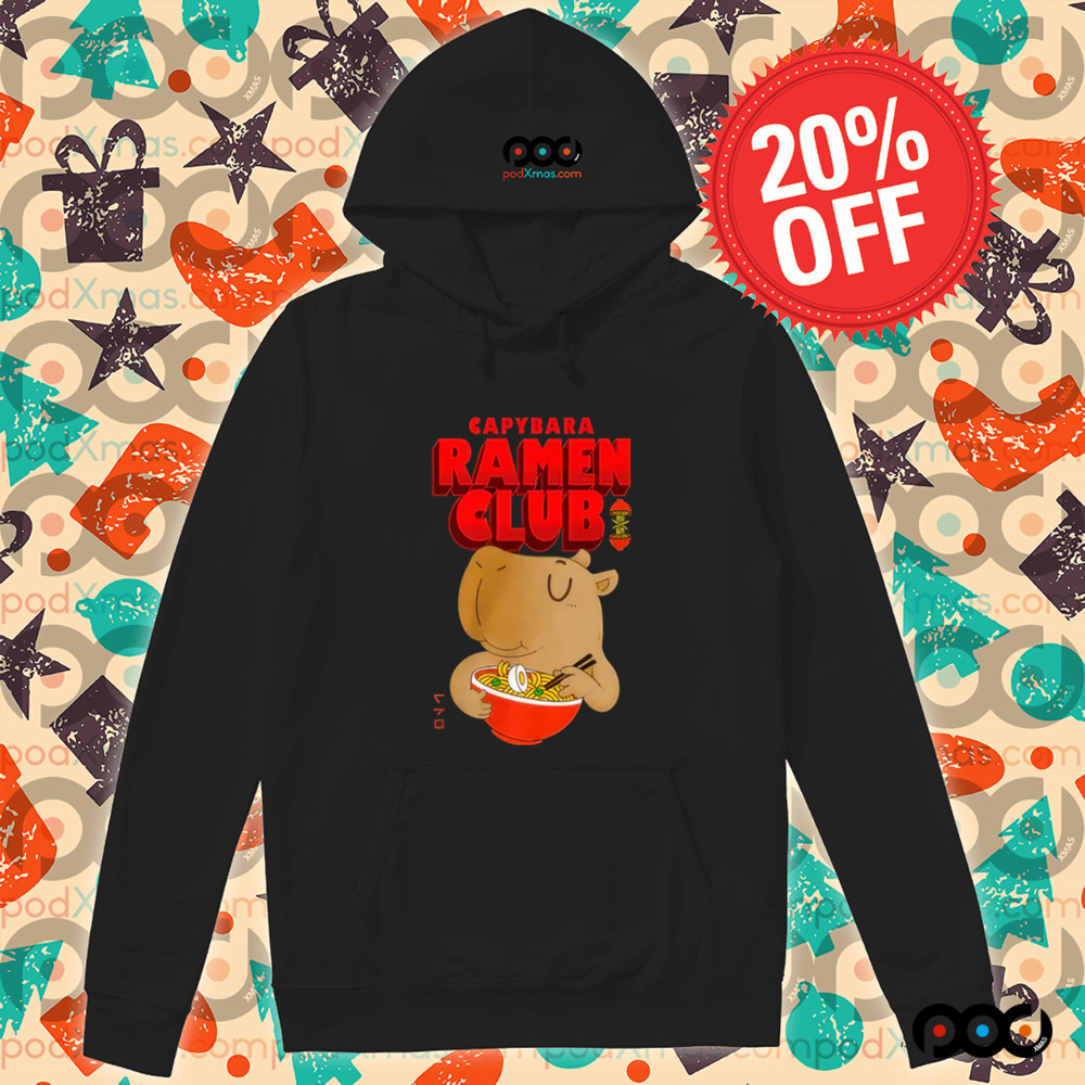 Capybara Ramen Club Shirt