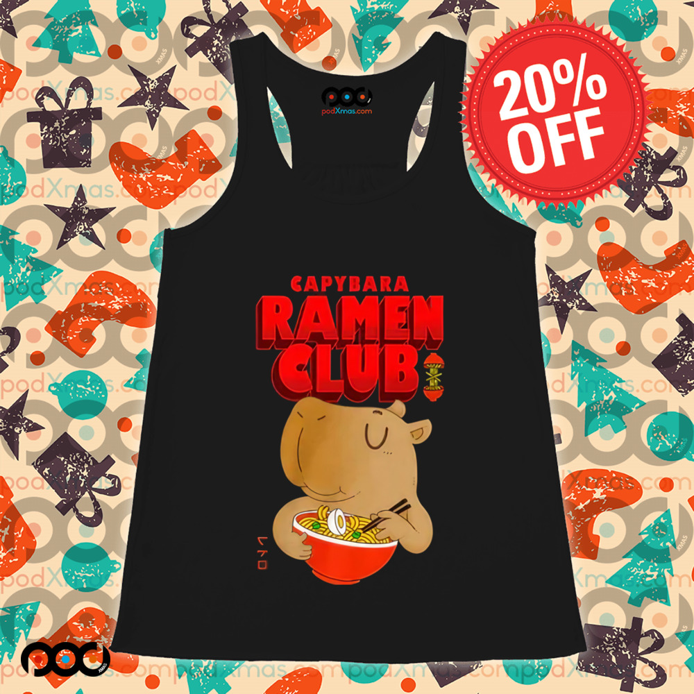 Capybara Ramen Club Shirt