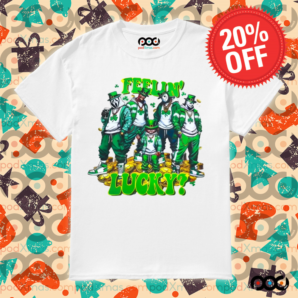 Celebrate St. Patrick's Day with Funny Horror Crew Shirt