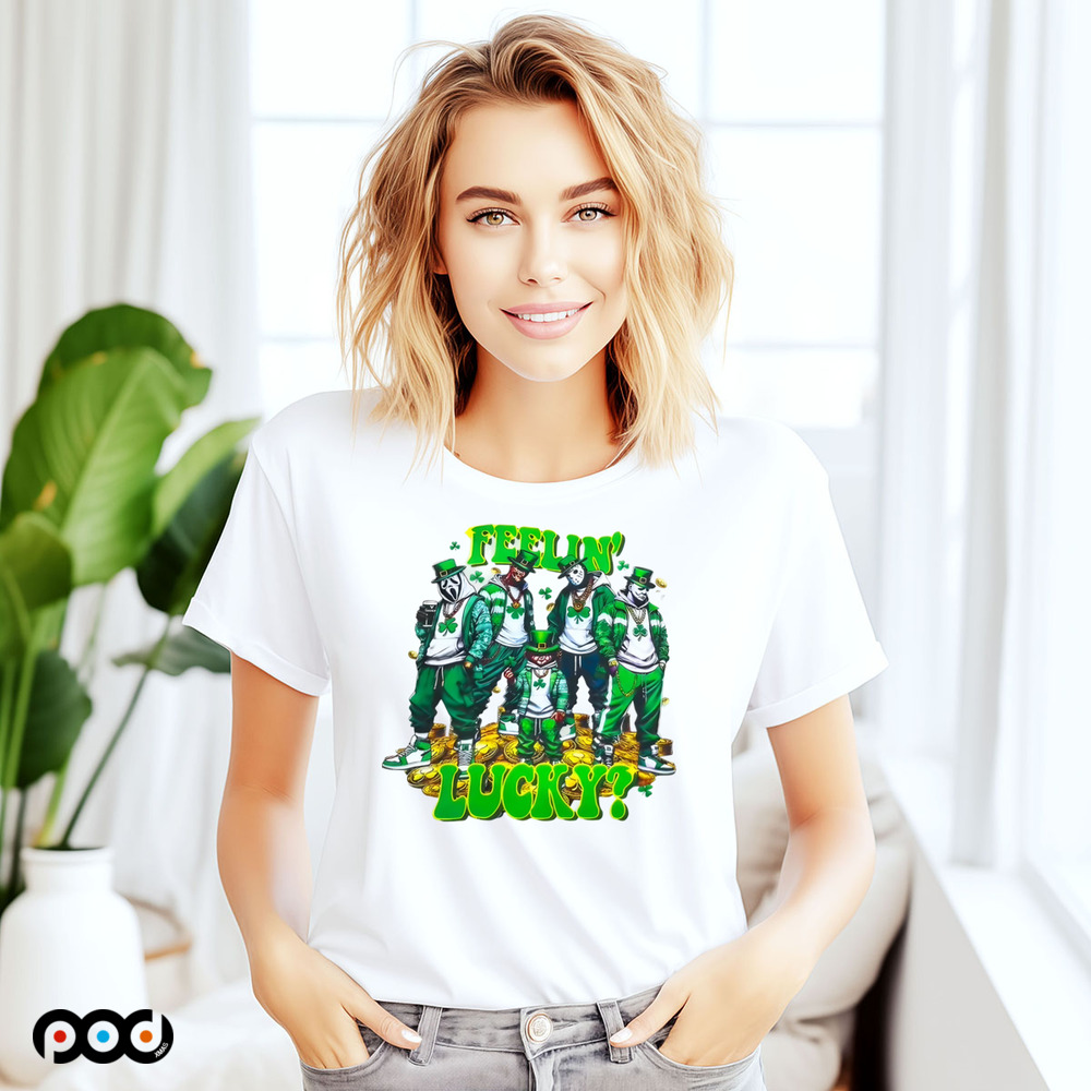 Celebrate St. Patrick's Day with Funny Horror Crew Shirt
