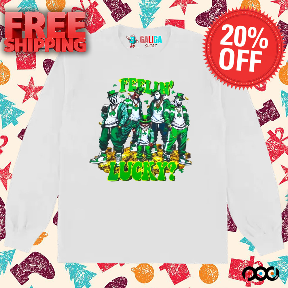 Celebrate St. Patrick's Day with Funny Horror Crew Shirt