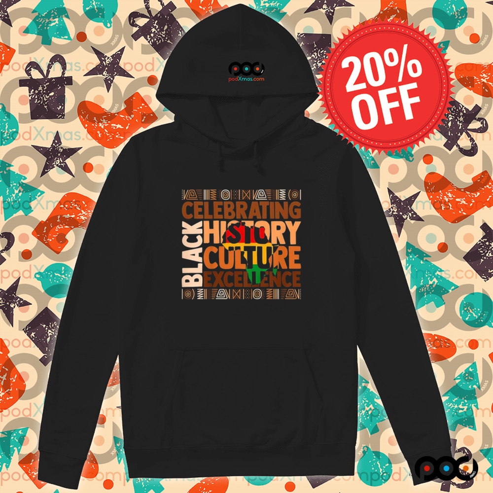 Celebrating black history culture excellence 2025 shirt