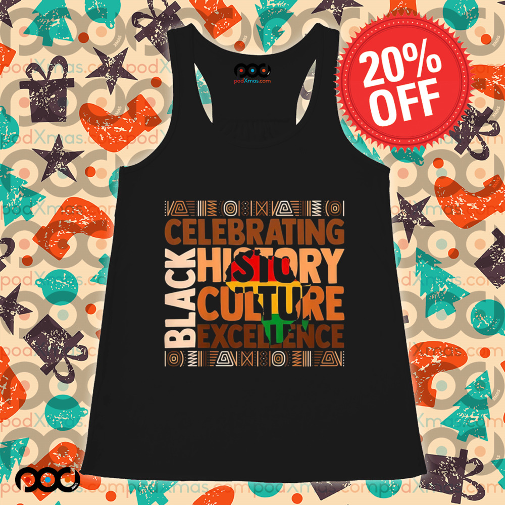 Celebrating black history culture excellence 2025 shirt