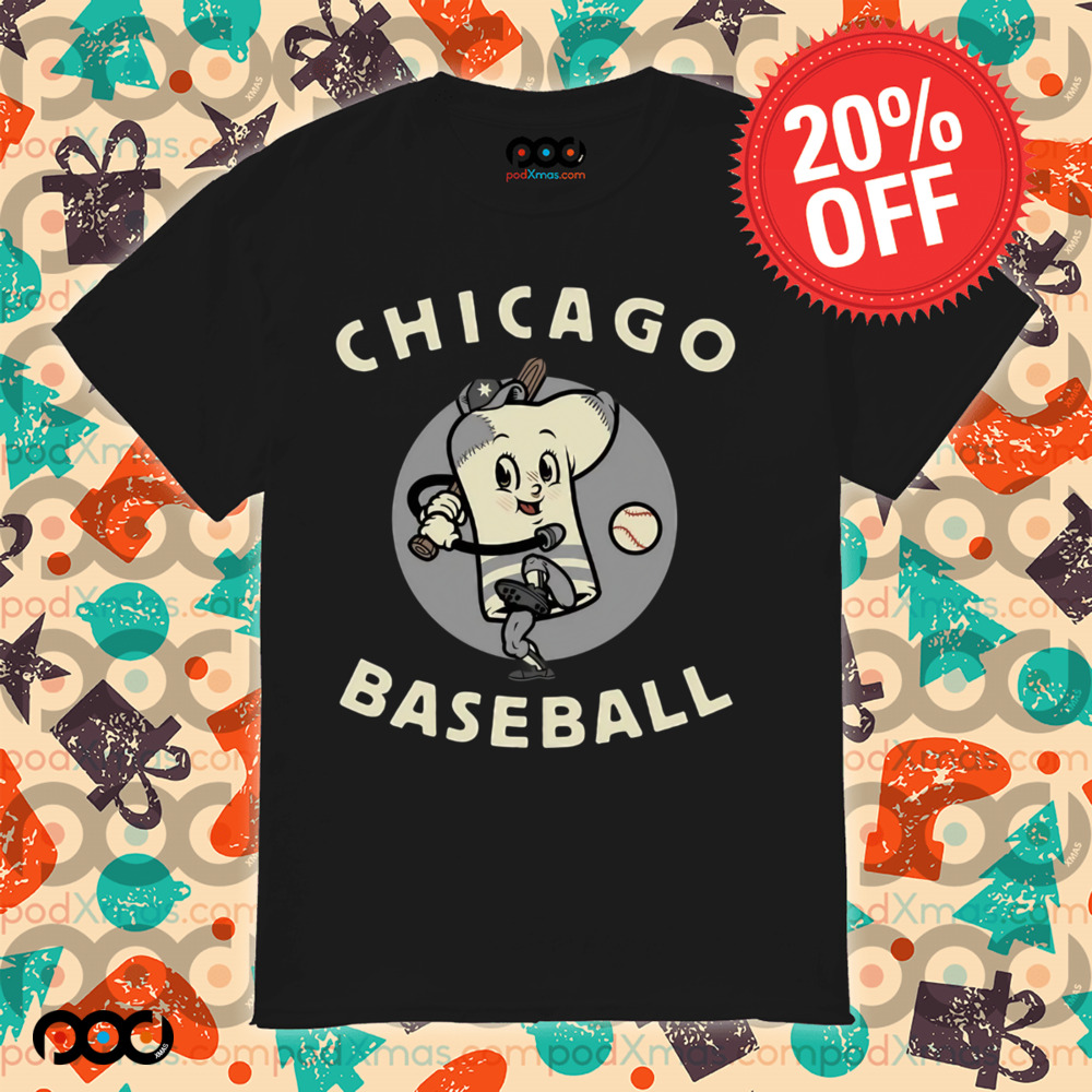Chicago sports mascots baseball shirt