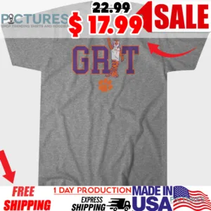 Clemson Tigers Basketball Mascot GRIT Shirt