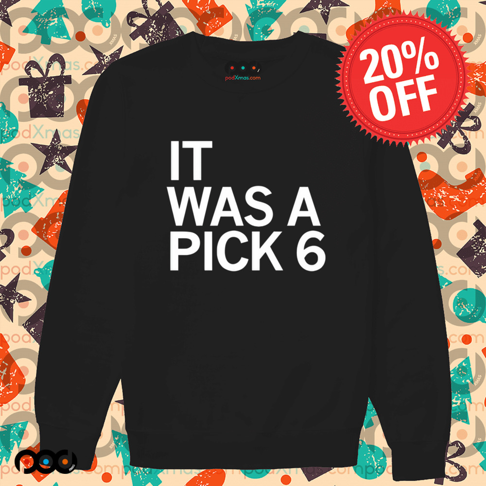 Cooper DeJean it was a pick 6 shirt