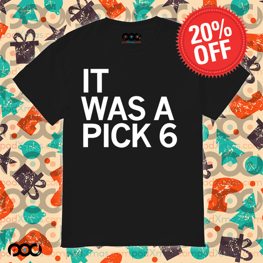 Cooper DeJean it was a pick 6 shirt