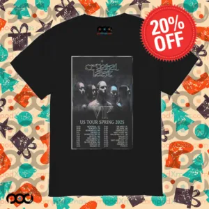 Crystal Lake US Tour Spring 2025 Poster Shirt