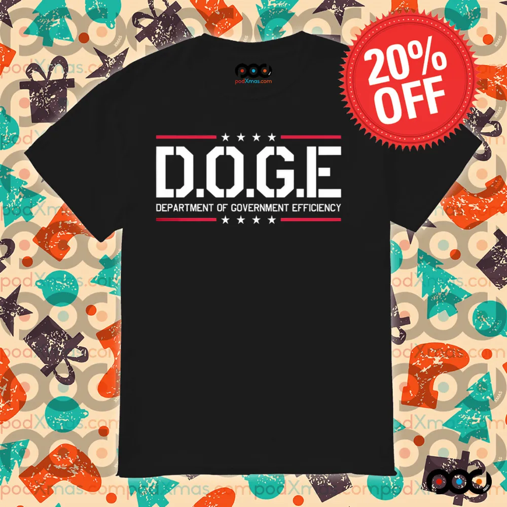 D.O.G.E Department Of Government Efficiency Shirt