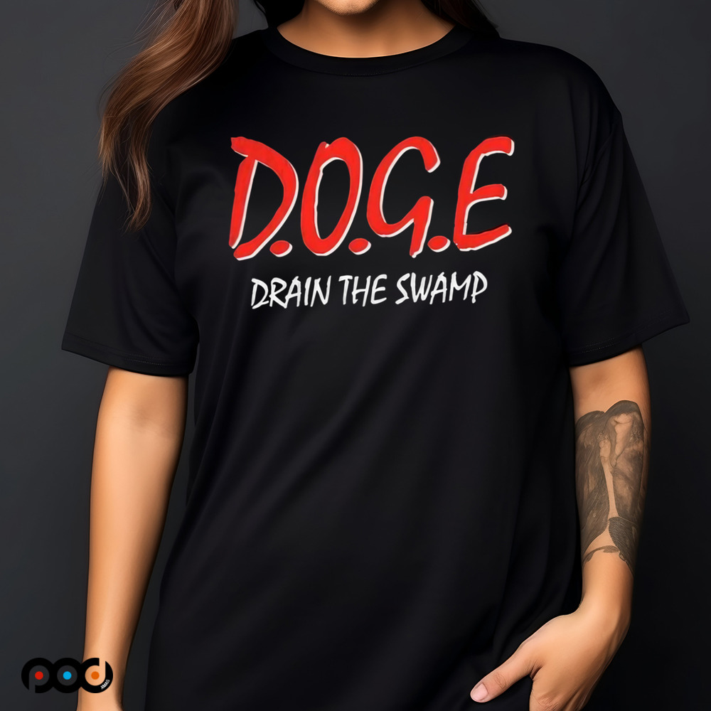 D.O.G.E Drain The Swamp Shirt