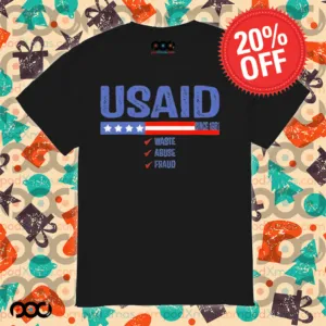 D.O.G.E Usaid Waste Abuse Fraud Since 1961 Shirt