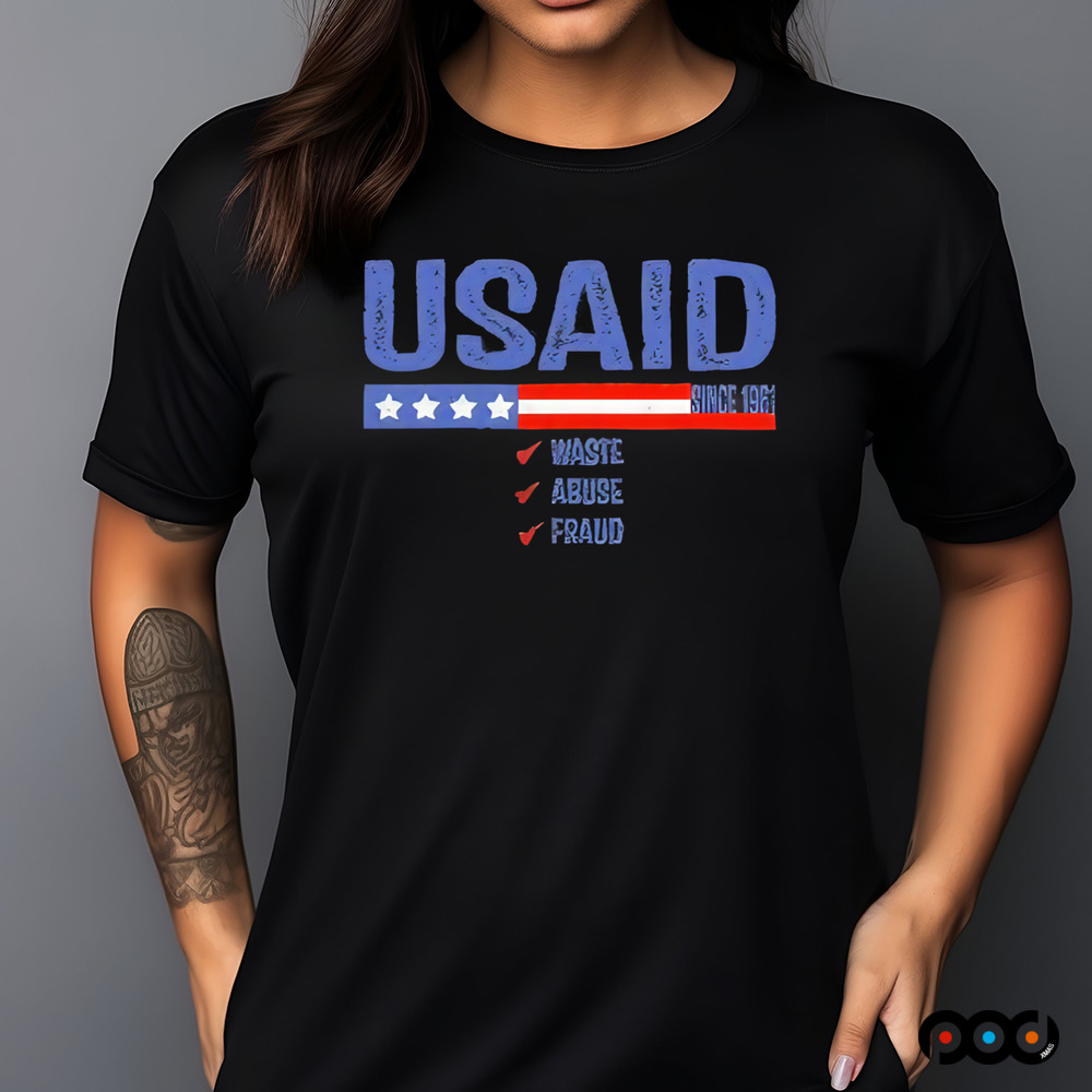 D.O.G.E Usaid Waste Abuse Fraud Since 1961 Shirt