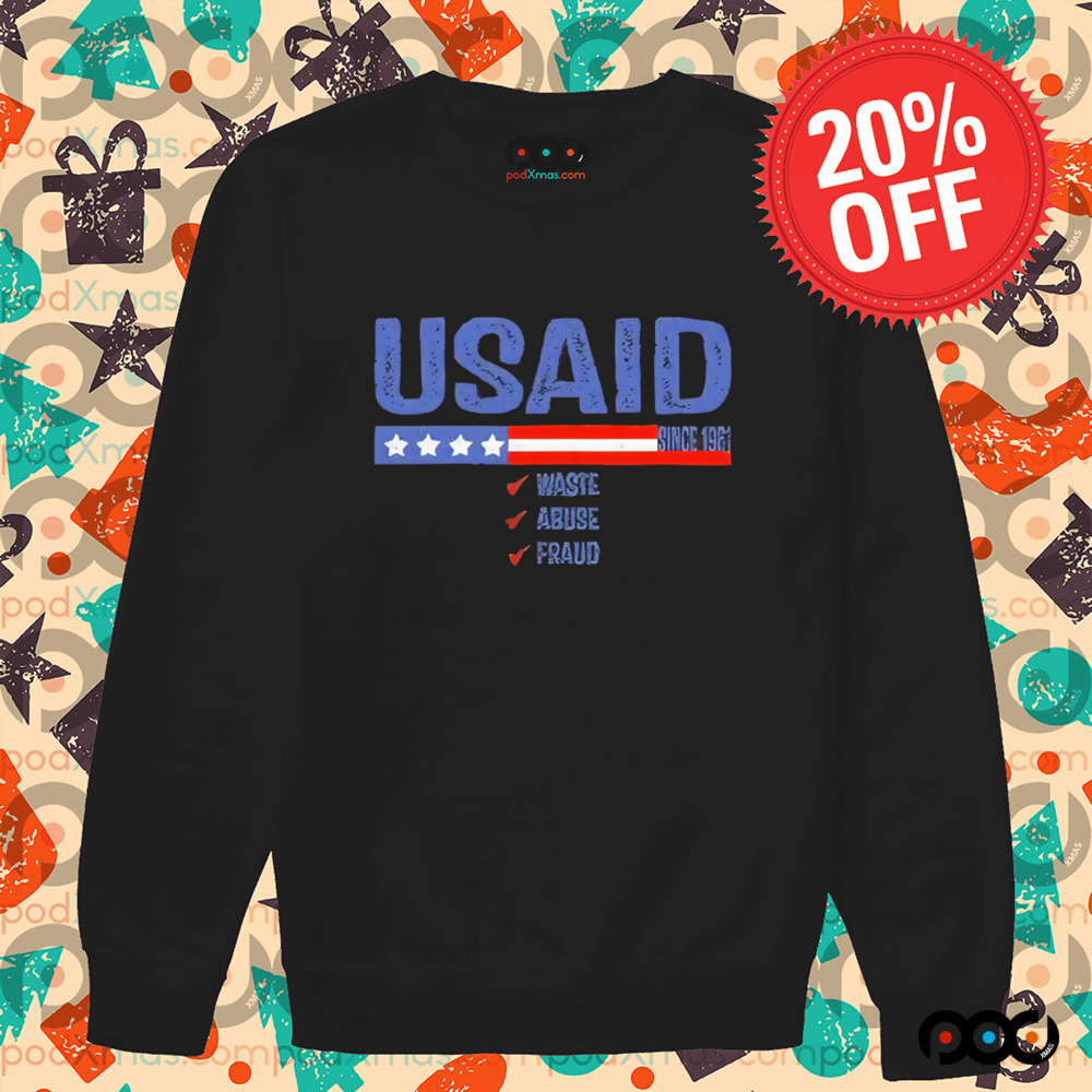 D.O.G.E Usaid Waste Abuse Fraud Since 1961 Shirt