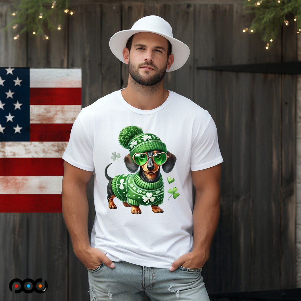Dachshund St. Patrick's Day shirt