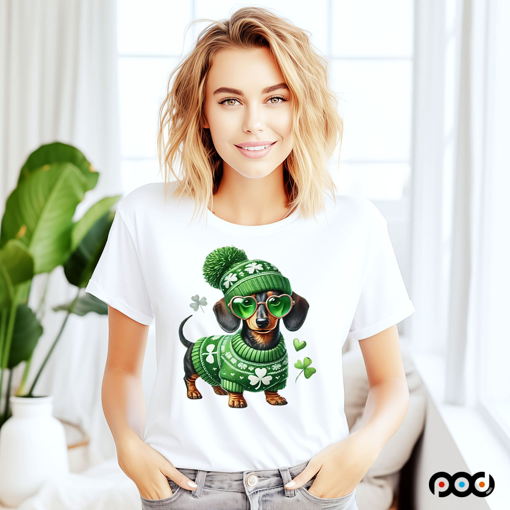 Dachshund St. Patrick's Day shirt