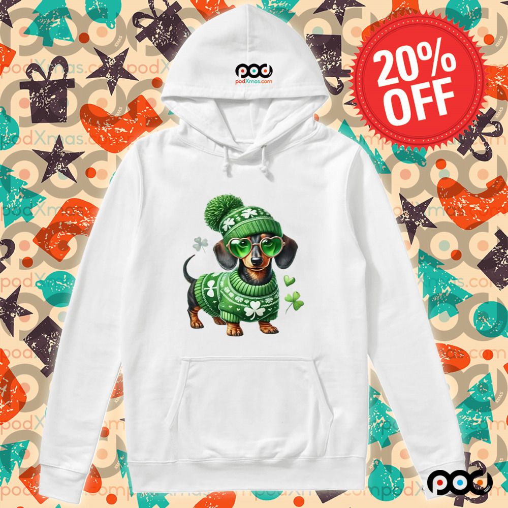 Dachshund St. Patrick's Day shirt