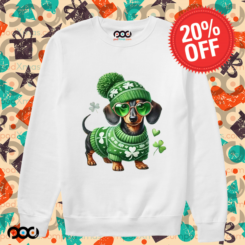 Dachshund St. Patrick's Day shirt