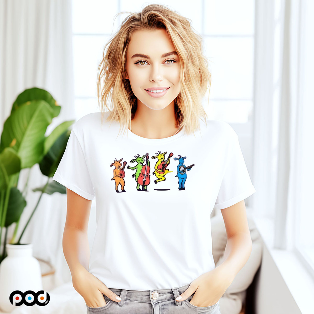 Dancing Goats Funny Shirt
