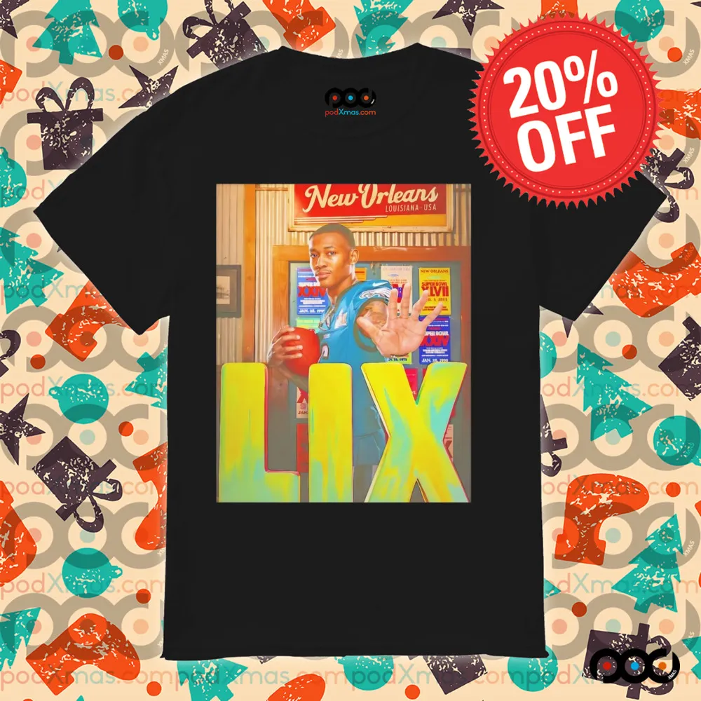 DeVonta Smith Philadelphia Eagles Super Bowl LIX New Orleans USA poster shirt