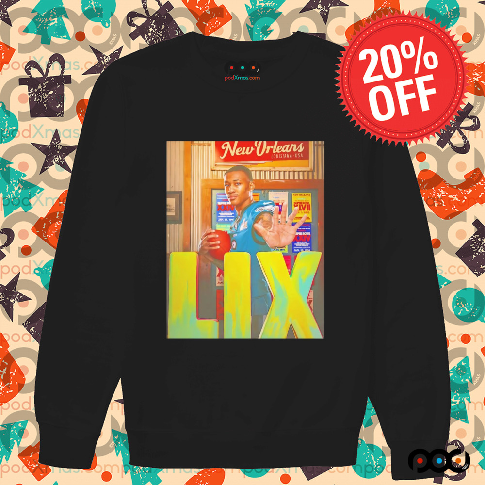 DeVonta Smith Philadelphia Eagles Super Bowl LIX New Orleans USA poster shirt
