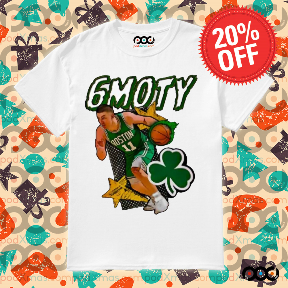Derrick White Wearing Pritchard 6Moty Shirt