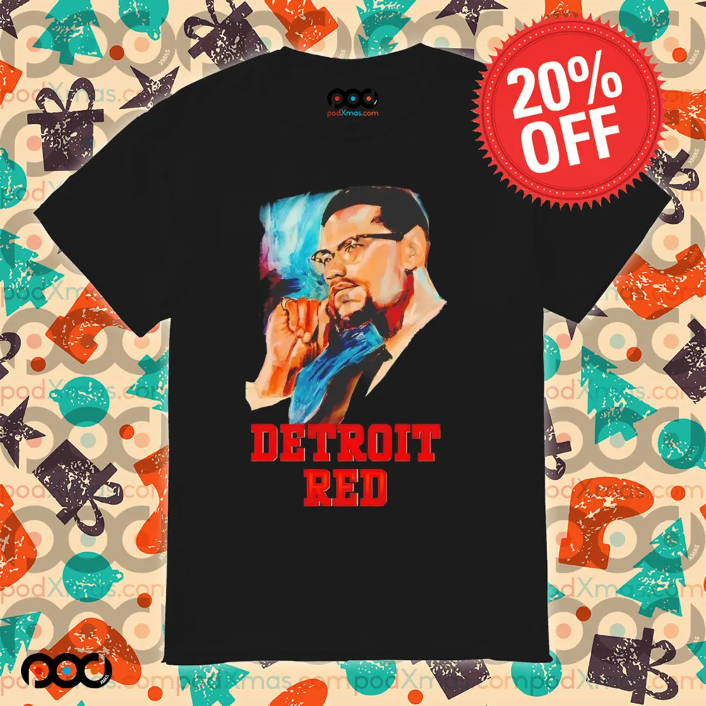 Detroit Red painted portrait Shirt