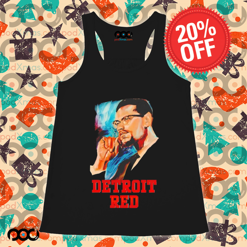 Detroit Red painted portrait Shirt Detroit Red painted portrait Shirt