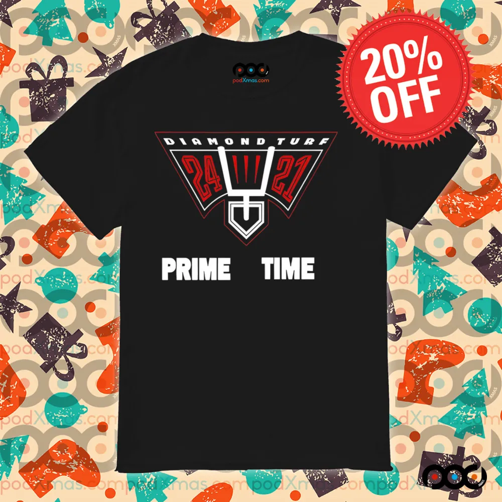 Diamond Turf Prime Time 24 21 Fitz 4 kickz Deion Sanders Falcons 49ers shirt