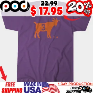Diana Taurasi GOAT 3 Orange Phoenix Mercury Womens Shirt