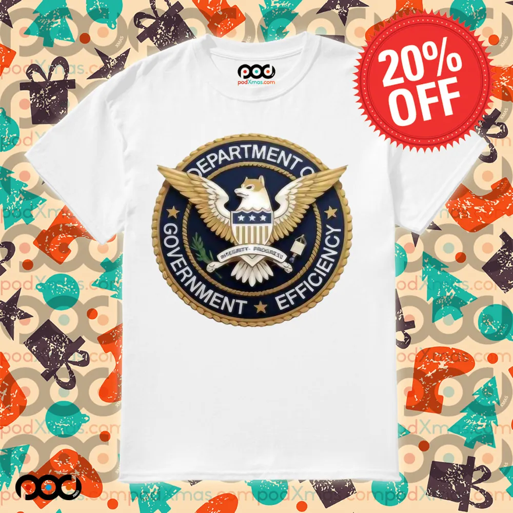Doge Department Of Government Efficiency Integrity Progress Shirt