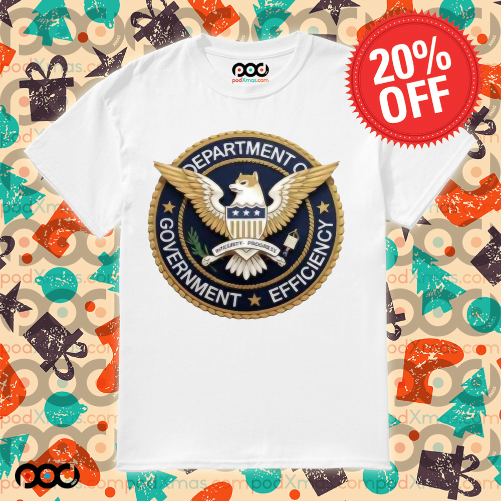 Doge Department Of Government Efficiency Integrity Progress Shirt