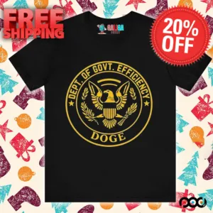 Doge Dept Of Govt Efficiency Logo Shirt
