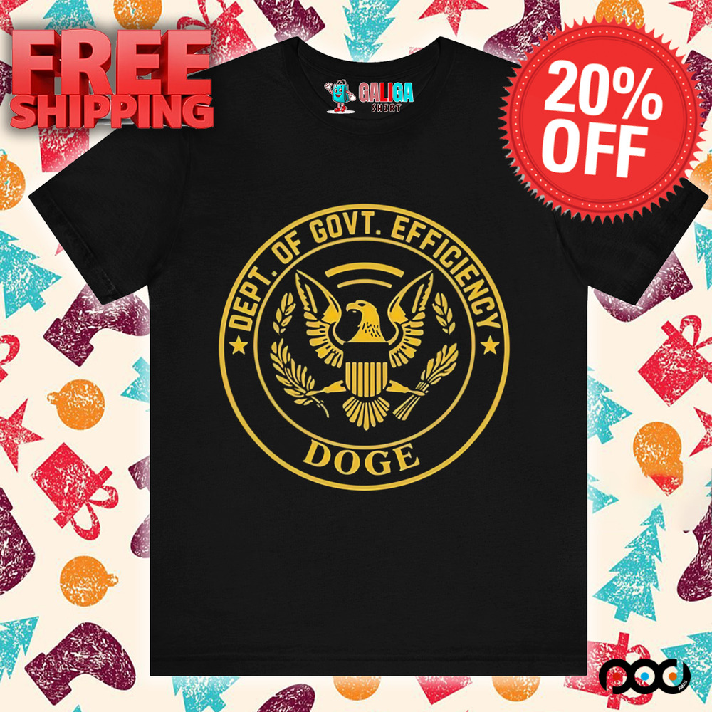 Doge Dept Of Govt Efficiency Logo Shirt