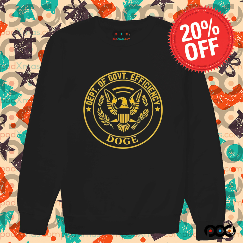 Doge Dept Of Govt Efficiency Logo Shirt