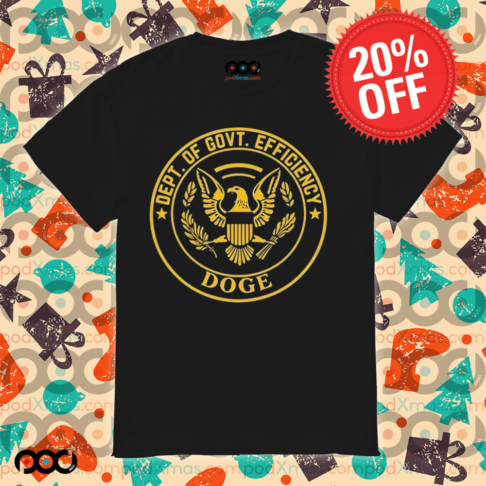 Doge Dept Of Govt Efficiency Logo Shirt